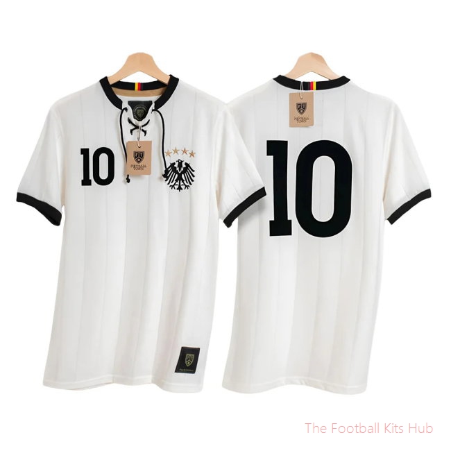 Germany Home Retro Shirt with Laces Die Adler
