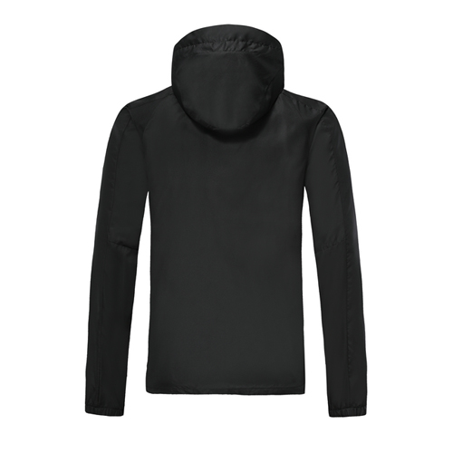 Performance Driven AC Milan 2019-20 Black Hoody Woven Windrunner