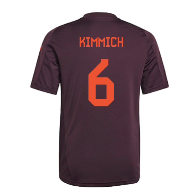 2024-2025 Bayern Munich Training Shirt (shadow Maroon) - Unique Style