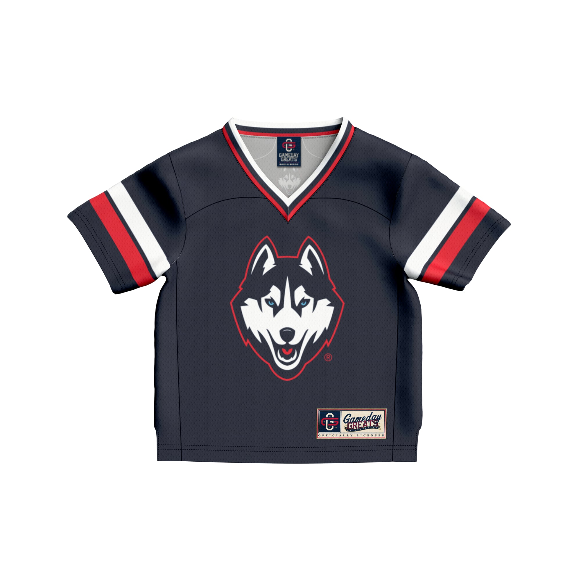 #1 UConn Huskies GameDay Greats Infant Lightweight Collegiate Football Fashion Jersey - Navy