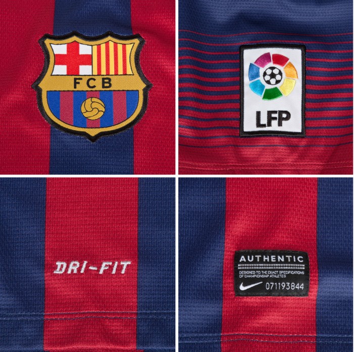 Breathable Barca 13-14 Barcelona Home Jersey Whole KitShirtShortSocks