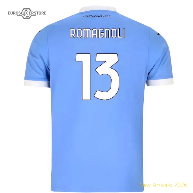 High-quality 2025-2026 Eagles Home Shirt (romagnoli 13)