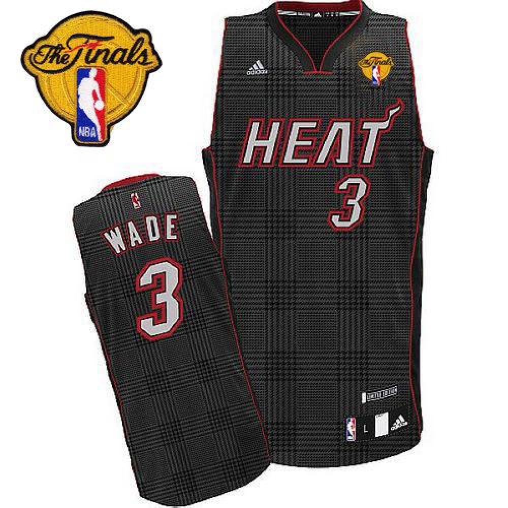 Fan Favorite Budget-Friendly Men's MIA #3 Dwyane Black Basketball Jersey