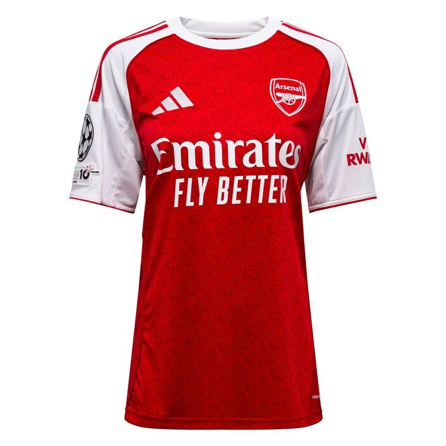 Arsenal Home Shirt 2025/26 Women For Algeria Football Fans