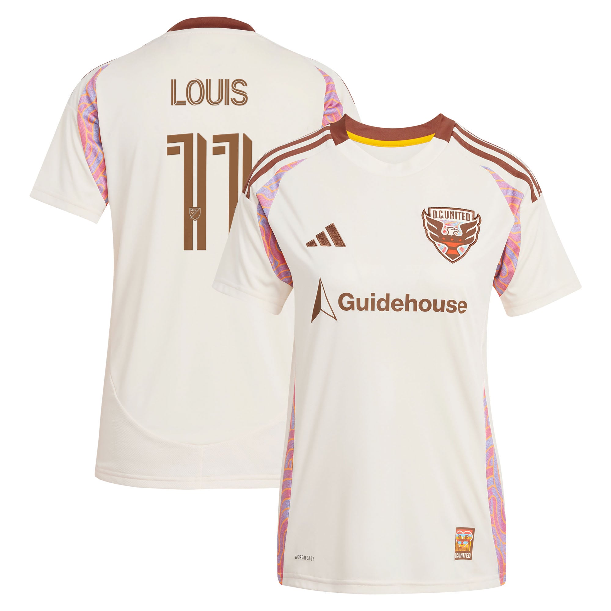 [SJH] Louis Munteanu D.C. United Women's 2025 The Soul Kit Replica Jersey - Natural