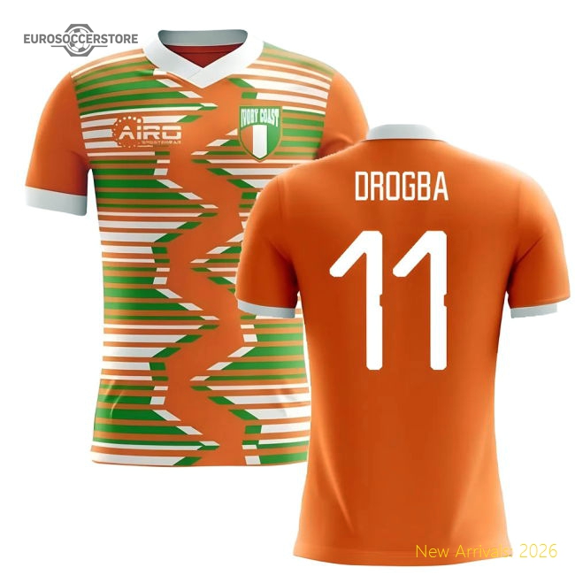 Premium Ivory Coast 20252026 Home Shirt () Classic Quickdry
