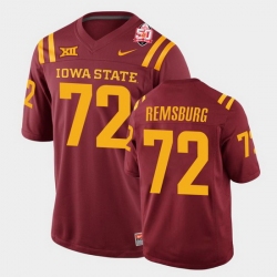 Men's None Game 2021 breathable Jake Remsburg #72 comfortable Jersey