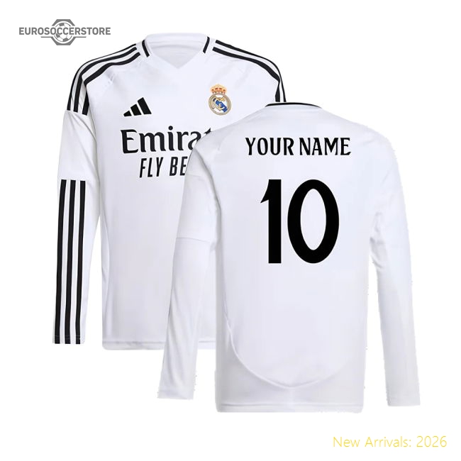 Real Madrid Children 2024 Home Jersey Shirt Football Fan For Football For Football Fans