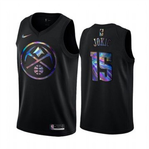 76ers Black Nikola Jokic #15 Nike Jersey - On Sale NBA Fan Apparel