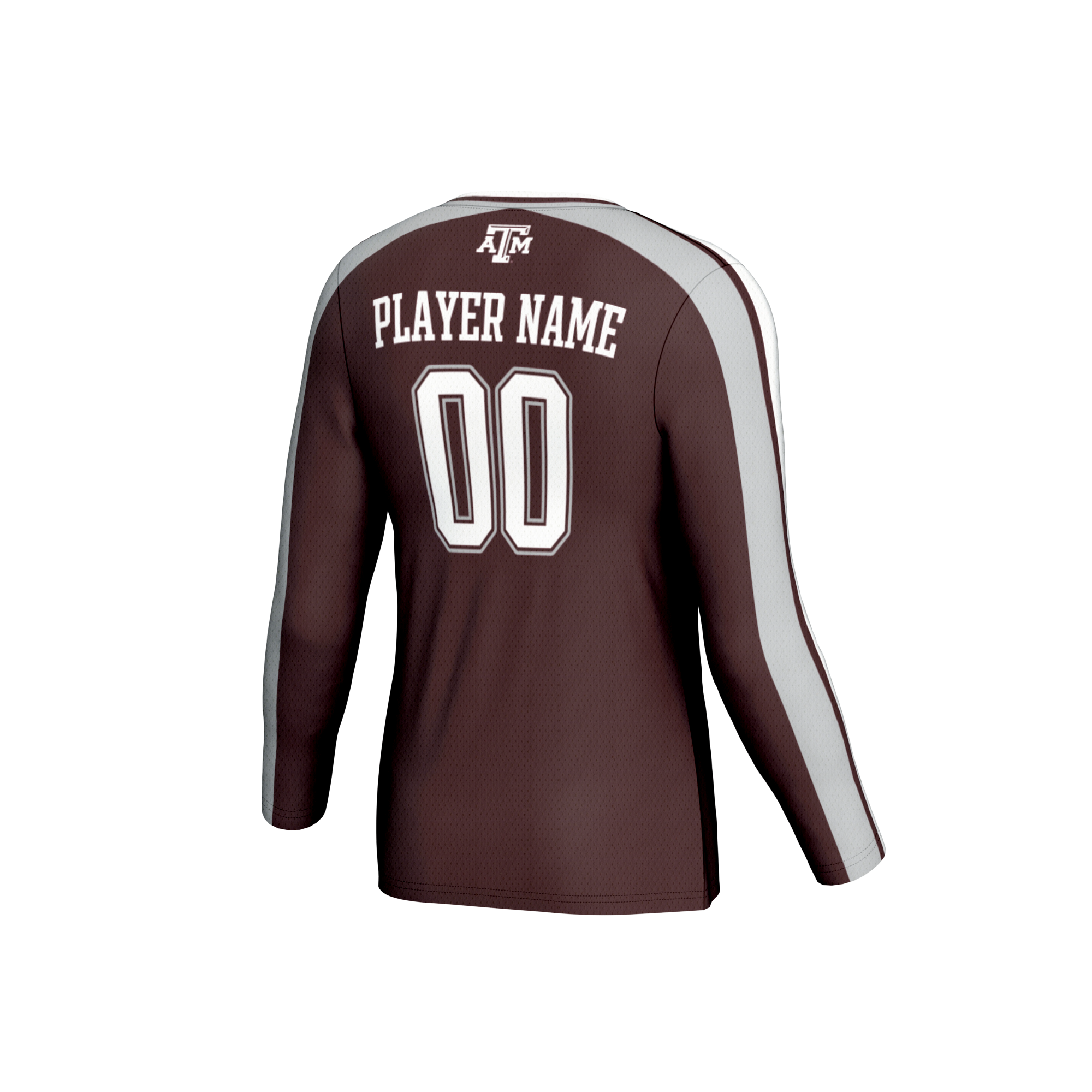 [NJP] Texas A&M Aggies GameDay Greats Youth NIL Pick-A-Player Collegiate Women's Volleyball Lightweight Fashion Jersey - Maroon