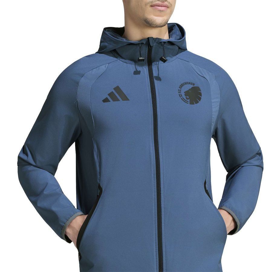 FC Copenhagen Windbreaker Tiro 26 Travel - Wonder Steel