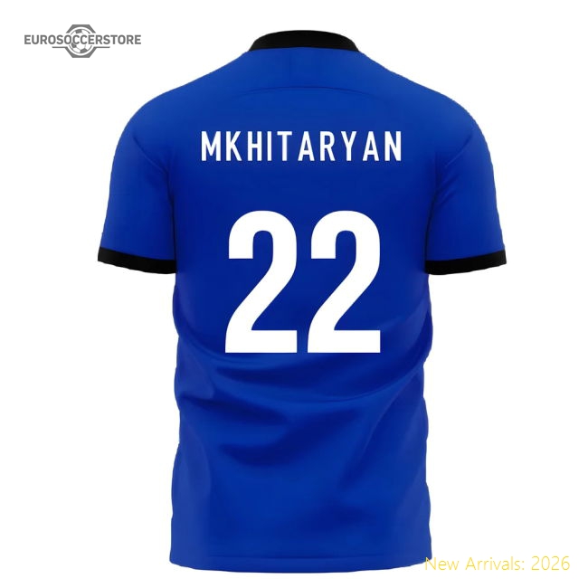 Authentic Training Serie A Team Mkhitaryan Jersey 2025-2026 Durable