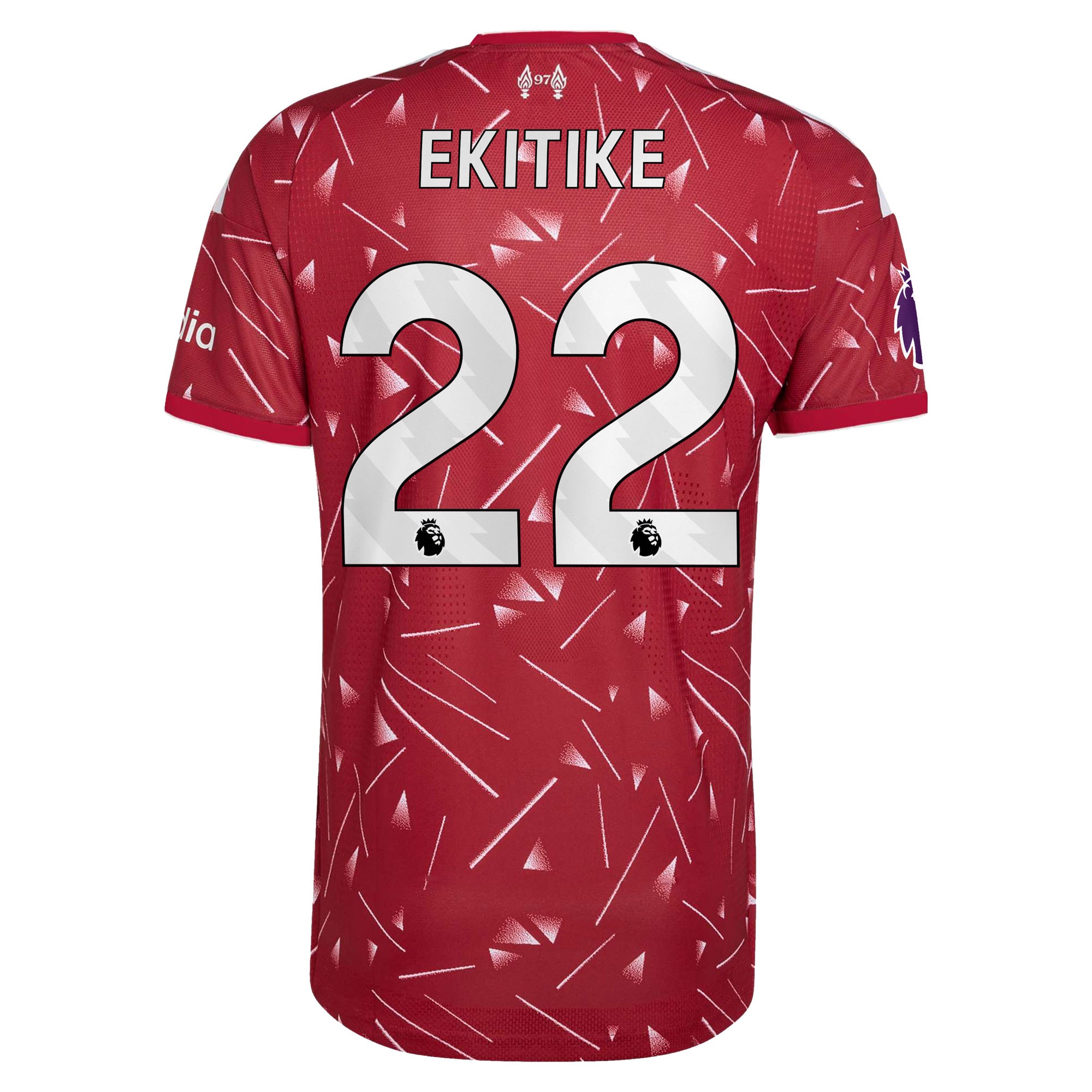 [SJH] Hugo Ekitike Liverpool 2026/27 Home On-Field Authentic Jersey - Red