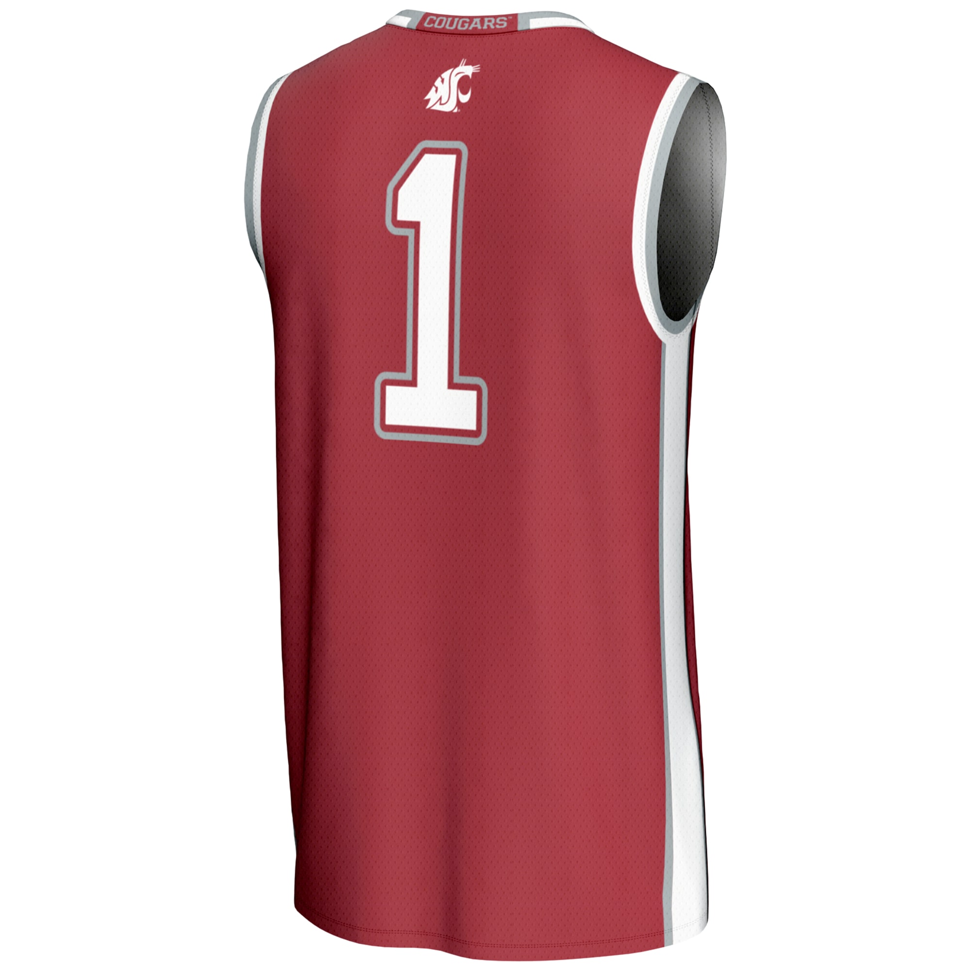 [NJP] Washington State Cougars GameDay Greats Youth Lightweight Basketball Jersey - Crimson