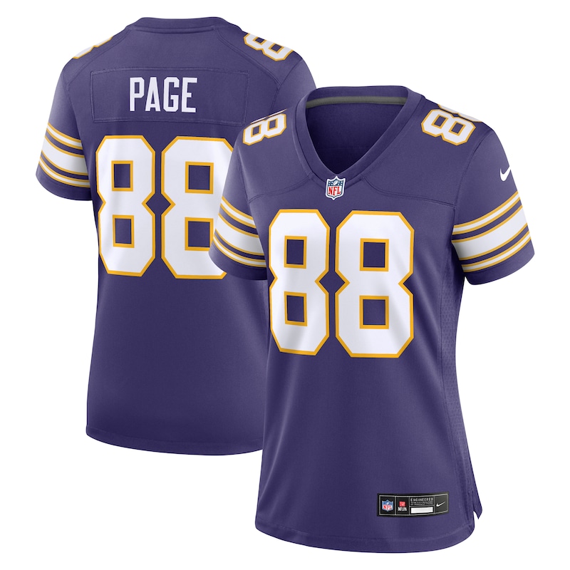 None Alan Page MIN Vikings Dynamic Great Value Jersey Game Day Wear