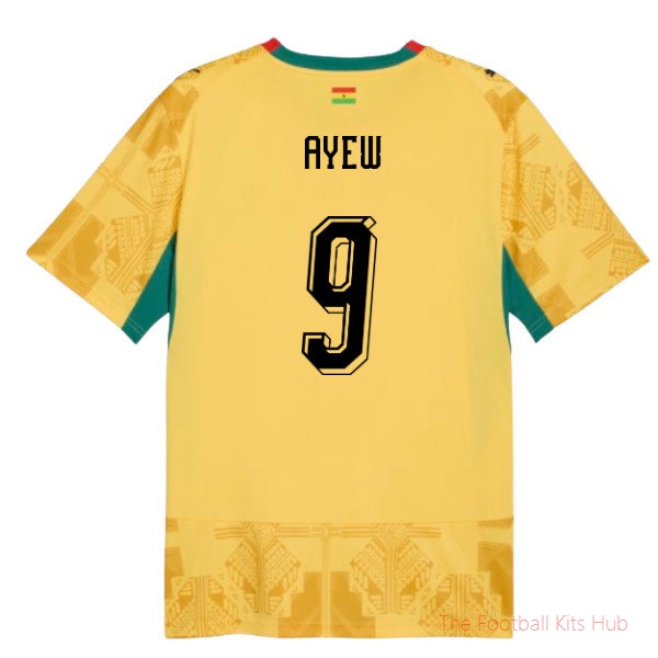 2026-2027 Ghana Away Shirt (Ayew 9)