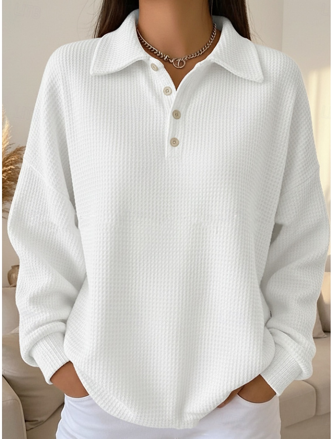 Women's Pullover Sweatshirt Active Sports Fashion Long Sleeve Square Neck Regular Tops White Red Orange Spring Fall Winter