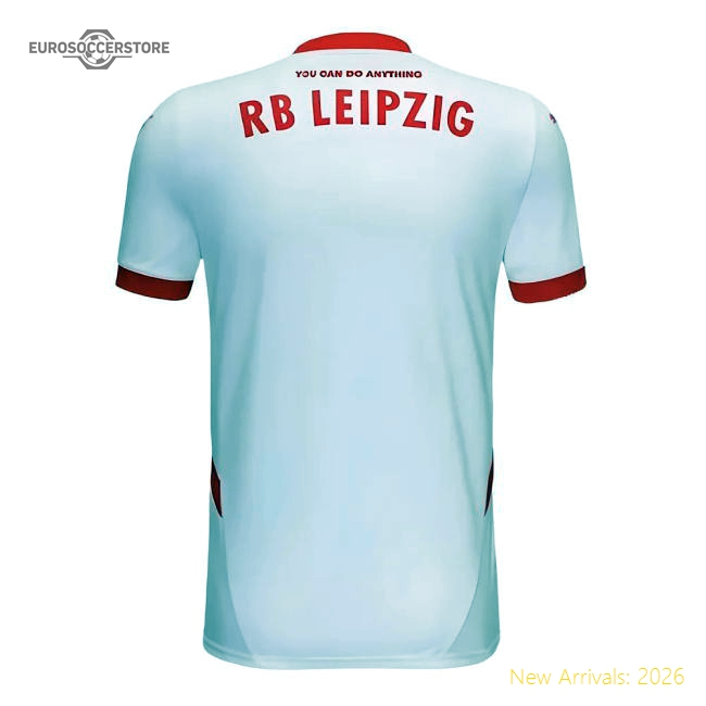 Professional-Grade 2024-2025 Red Bull Leipzig Home Shirt (Openda 17)