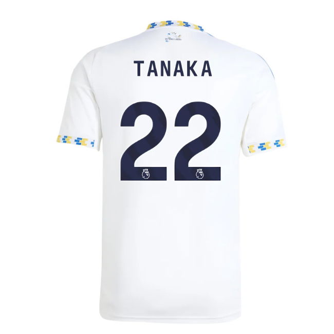 2025-2026 Leeds United Home Shirt (Tanaka 22)