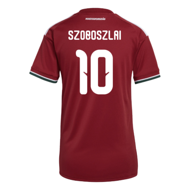 Hungary National Squad Traditional Home Soccer Jersey (Womens)