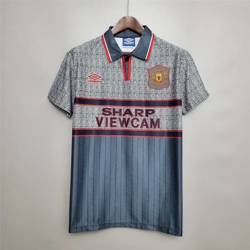 1995-1996 Manchester United Visitante - Durable Fabric - Elite
