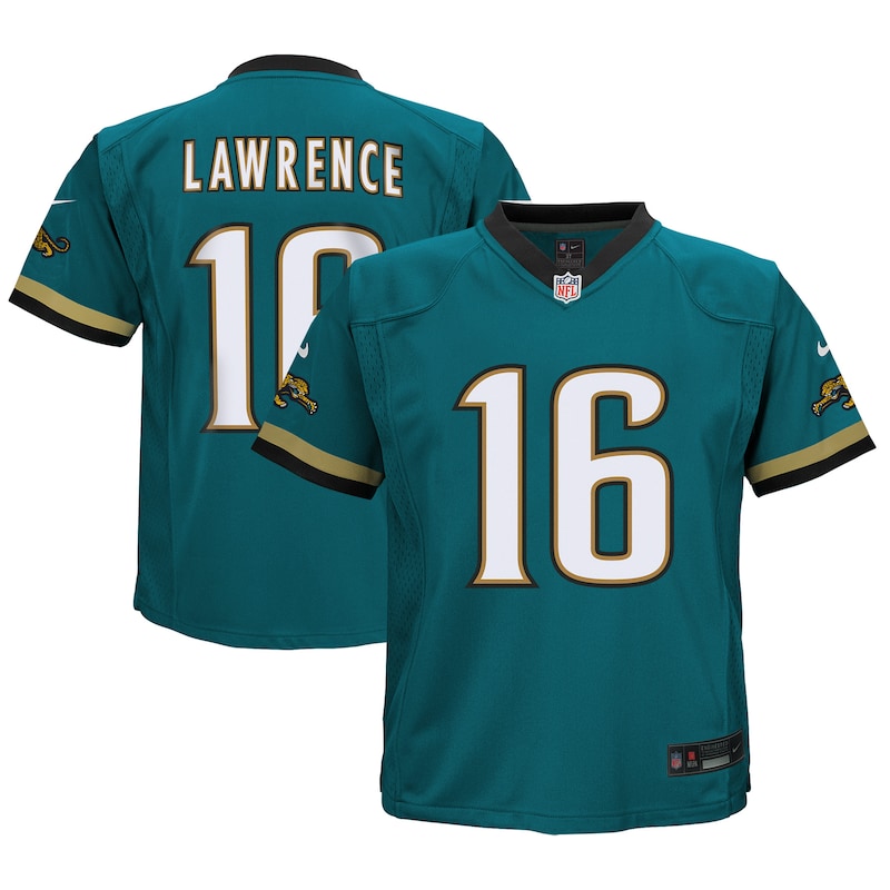 None Trevor Lawrence JAX Jaguars Sleek Elite Jersey Football Apparel