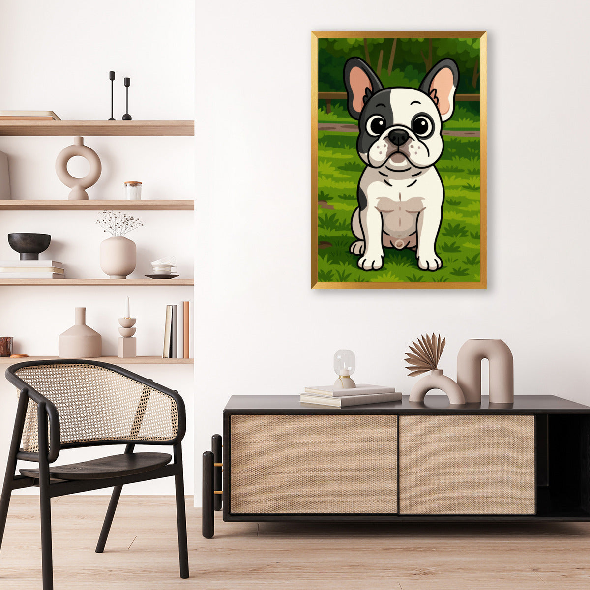 Personalized Vertical Framed Poster • Wall Decoration Outdoor Style