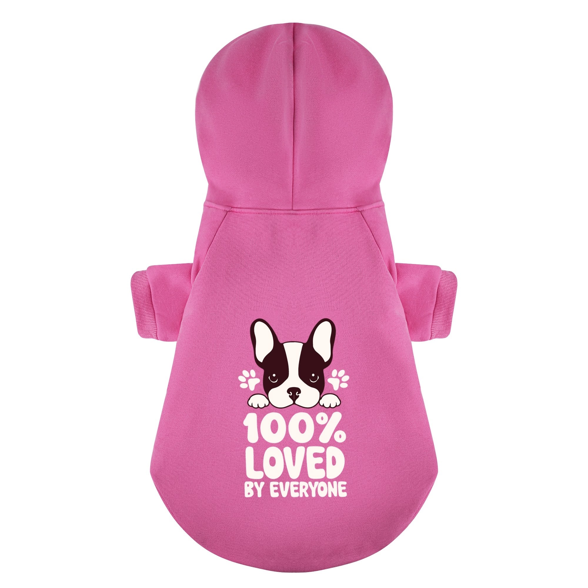 French Bulldog Loved By Evryone Personalized French Bulldog Hoodies