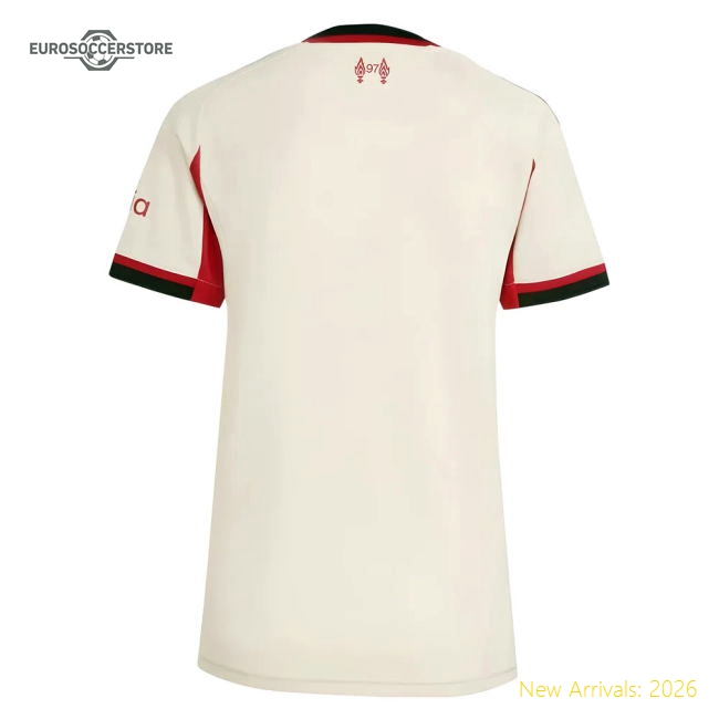 Stylish Liverpool Womens Jersey Jones 2025-2026 Drycell