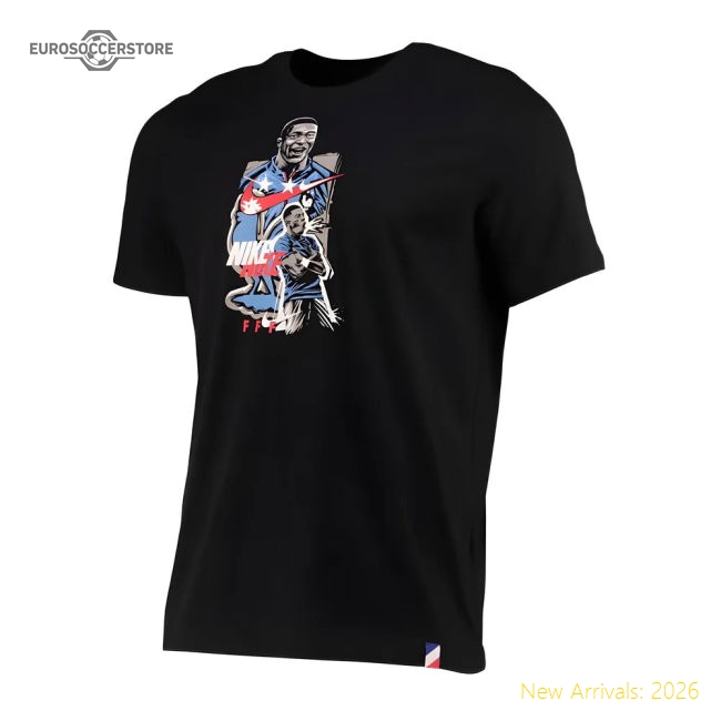 2022-2023 France Mbappe Player Tee (Black)