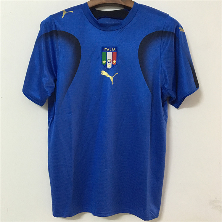 Premium Genuine Durable 2006 World Cup Italy Home Retro Shirt