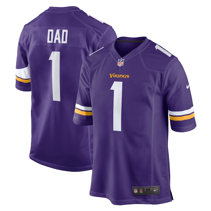 None Number 1 Dad Minnesota Vikings Budget-Friendly Fan Apparel