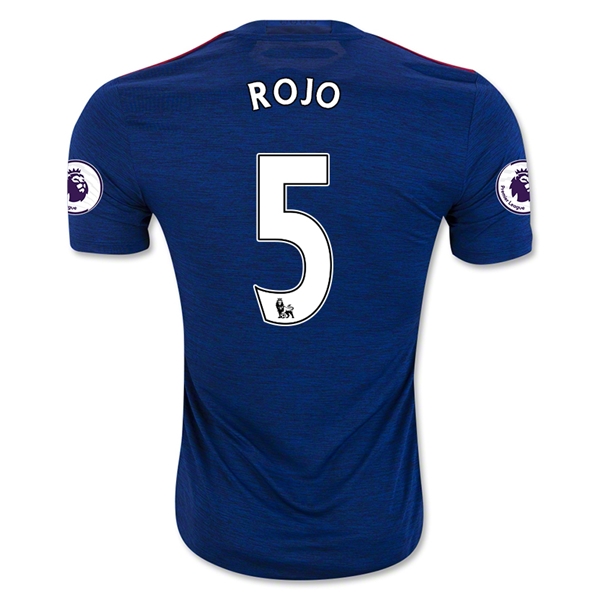 Quick Dry Man Utd Manchester United Away 2016-17 ROJO 5 Soccer Jersey