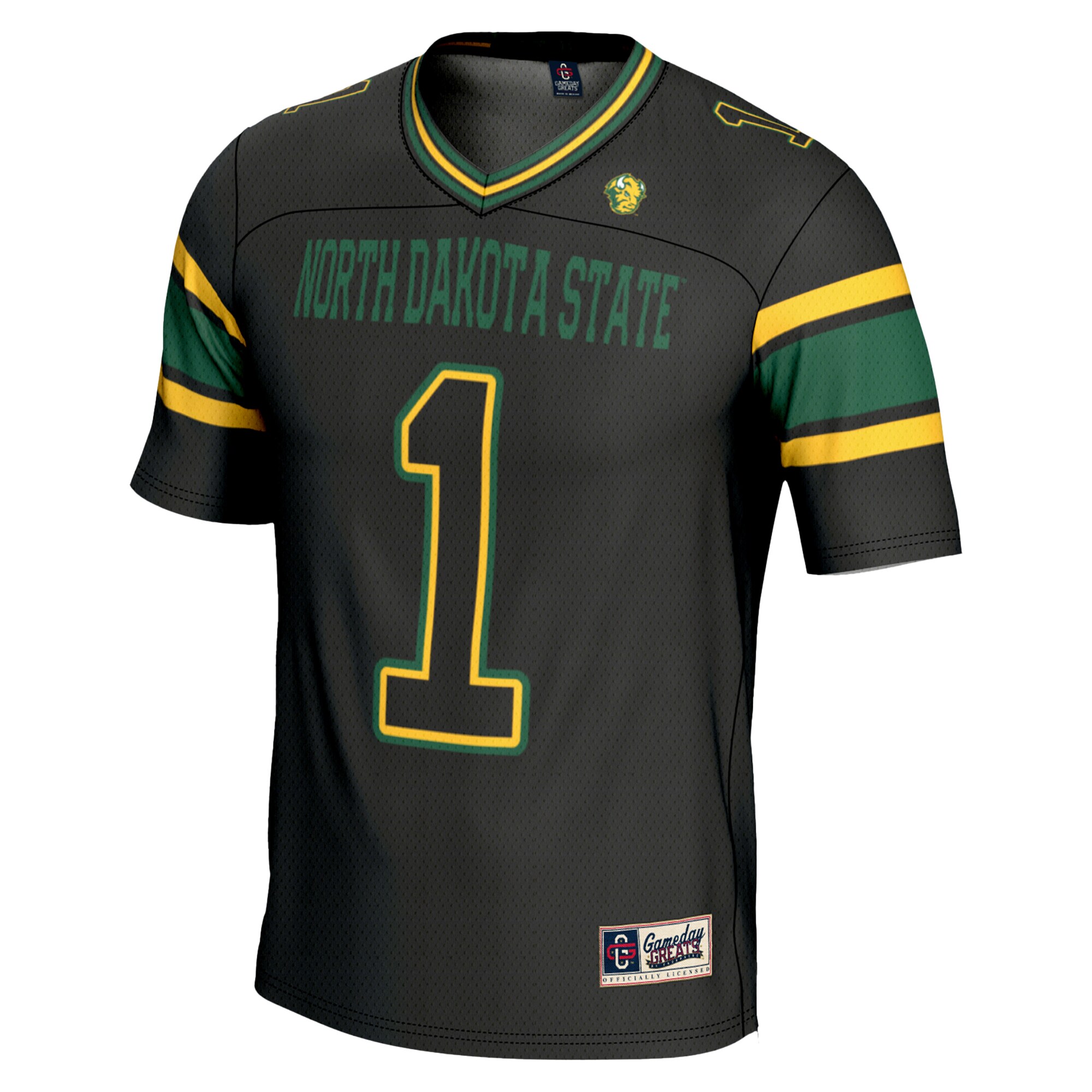 [NJP] NDSU Bison GameDay Greats Endzone Football Jersey - Black