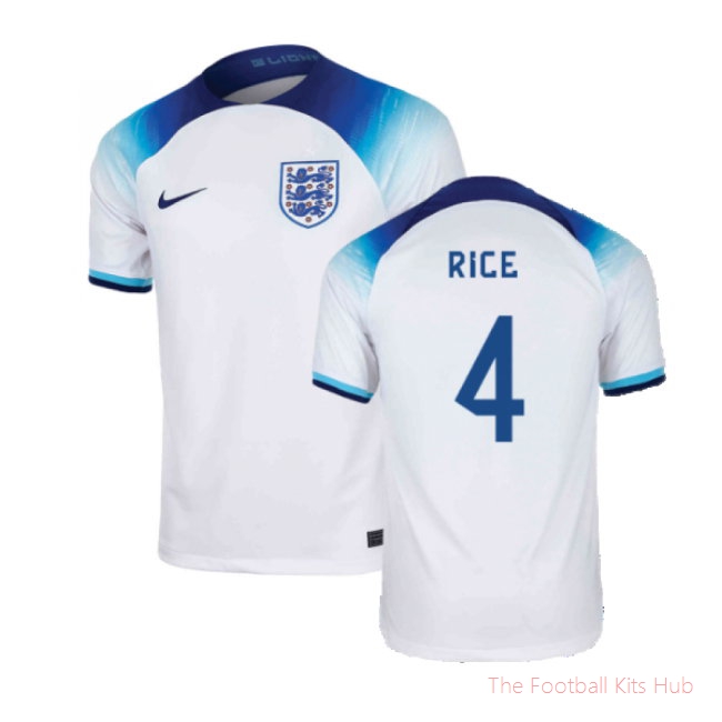 2022-2023 England Home Shirt (RICE 4)