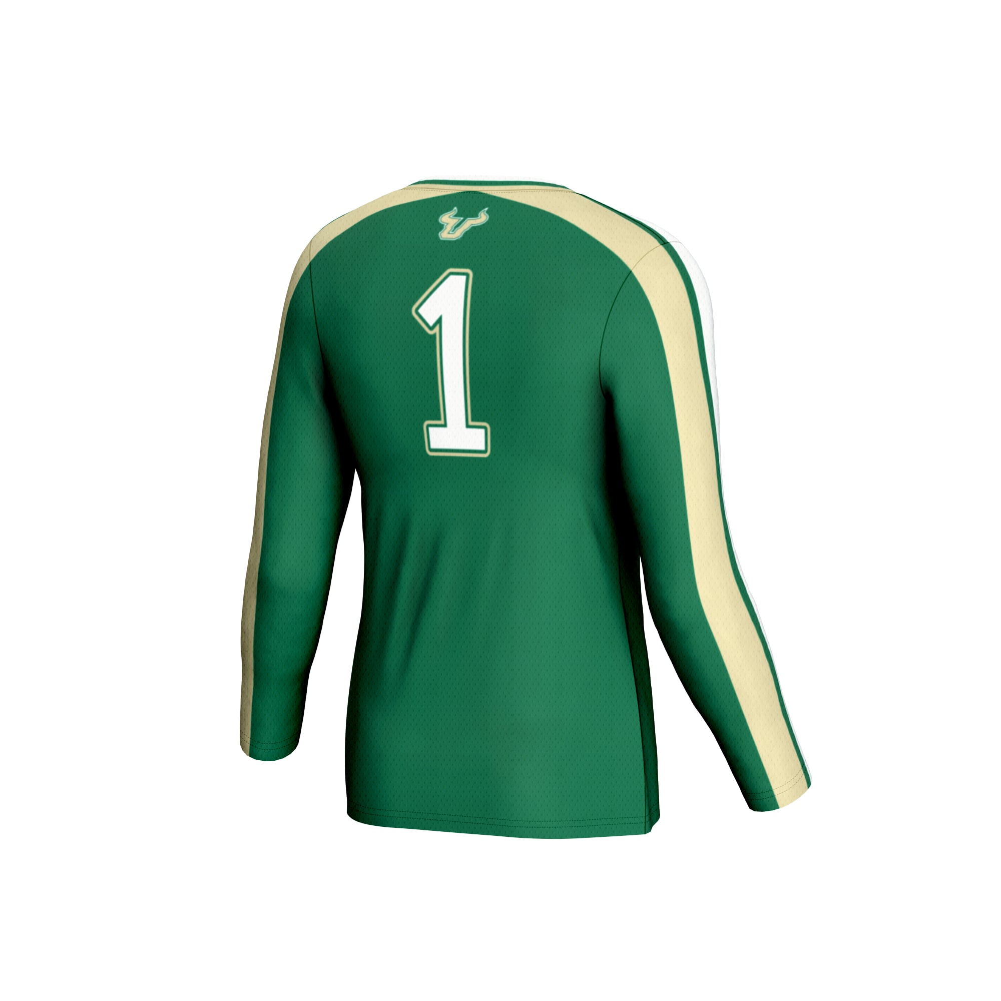South Florida Bulls GameDay Greats Unisex Women's Volleyball Lightweight Fashion Jersey - Green