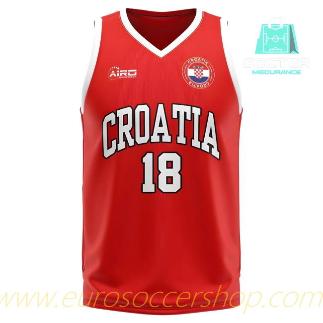 Fan Edition Croatia Home Football Shirt Libero Collection
