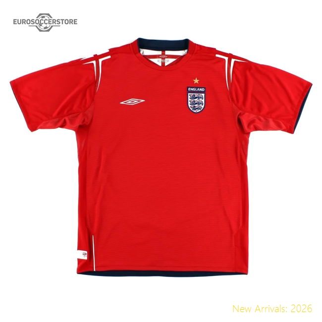 England 2006-08 Away Shirt (XLB 158cm) (Excellent)
