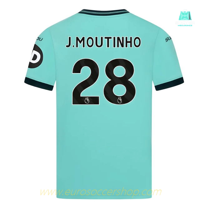 2025-2026 Wolves Away Shirt (Kids) (J.Moutinho 28)
