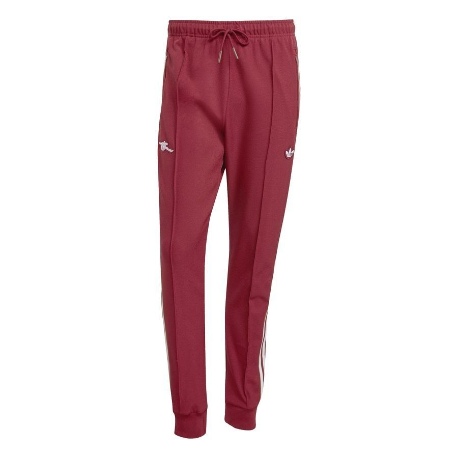 Arsenal Training Trousers Terrace Icons Collegiate Burgundy