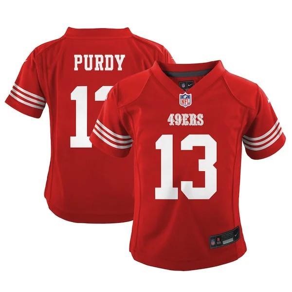 Game-Day SF 49ers Game Jersey - Scarlet | NFL Fan Apparel | NFL Footba
