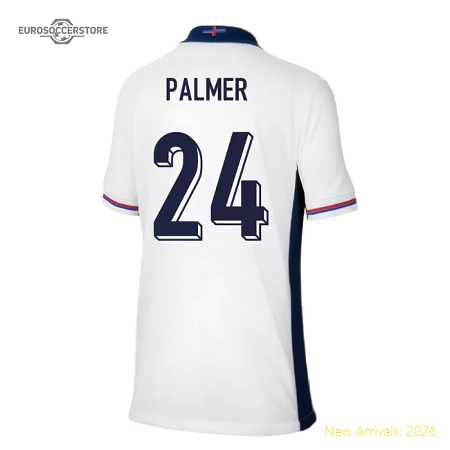 2024-2025 England Home Shirt (Kids) (Palmer 24)
