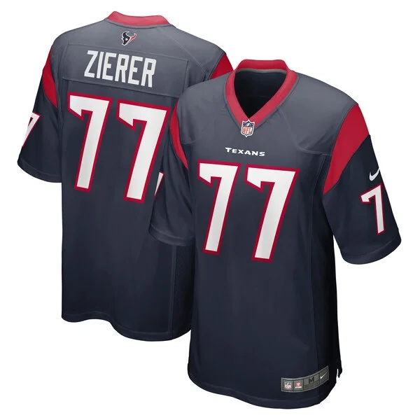None Kilian Zierer Game Jersey - Navy | NFL Player Jersey | NFL Footba