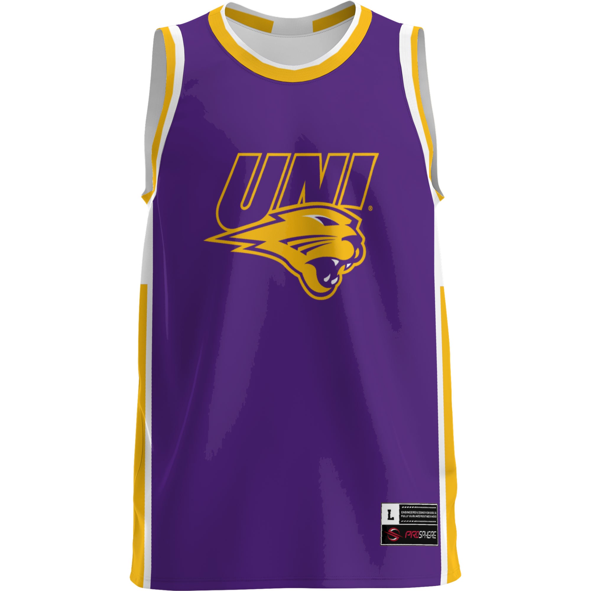 [DDG] Northern Iowa Panthers GameDay Greats Lightweight Basketball Jersey - Purple