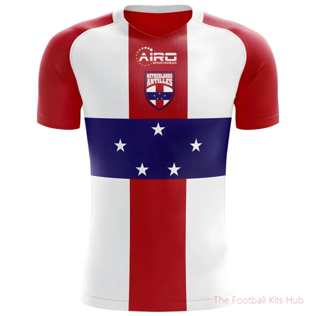 2025-2026 Netherlands Antilles Home Concept Football Shirt - Womens