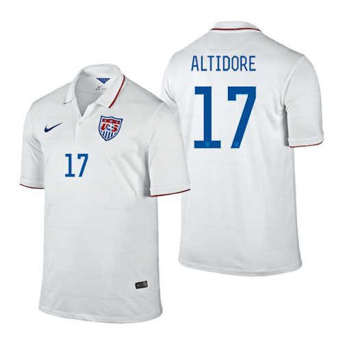 licensed merchandise Nike Usa nike youth usa altidore #17 Home Jersey