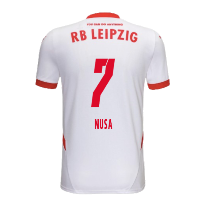 High-Quality 2024-2025 Red Bull Leipzig Home Shirt (Nusa 7)
