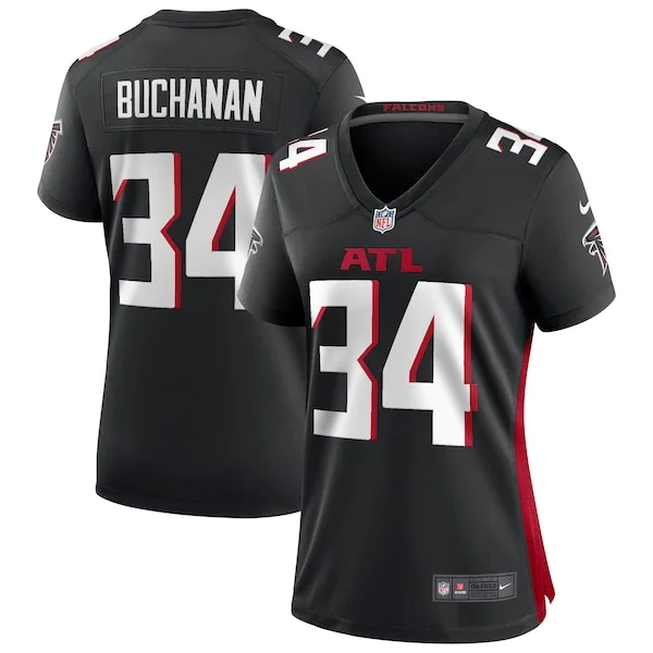 None Ray Buchanan Game Jersey - Black | NFL Player Jersey | NFL Footba