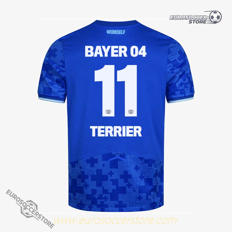 Bayer 04 Leverkusen TERRIER 11 Third Football Jersey for the 25-26 Season