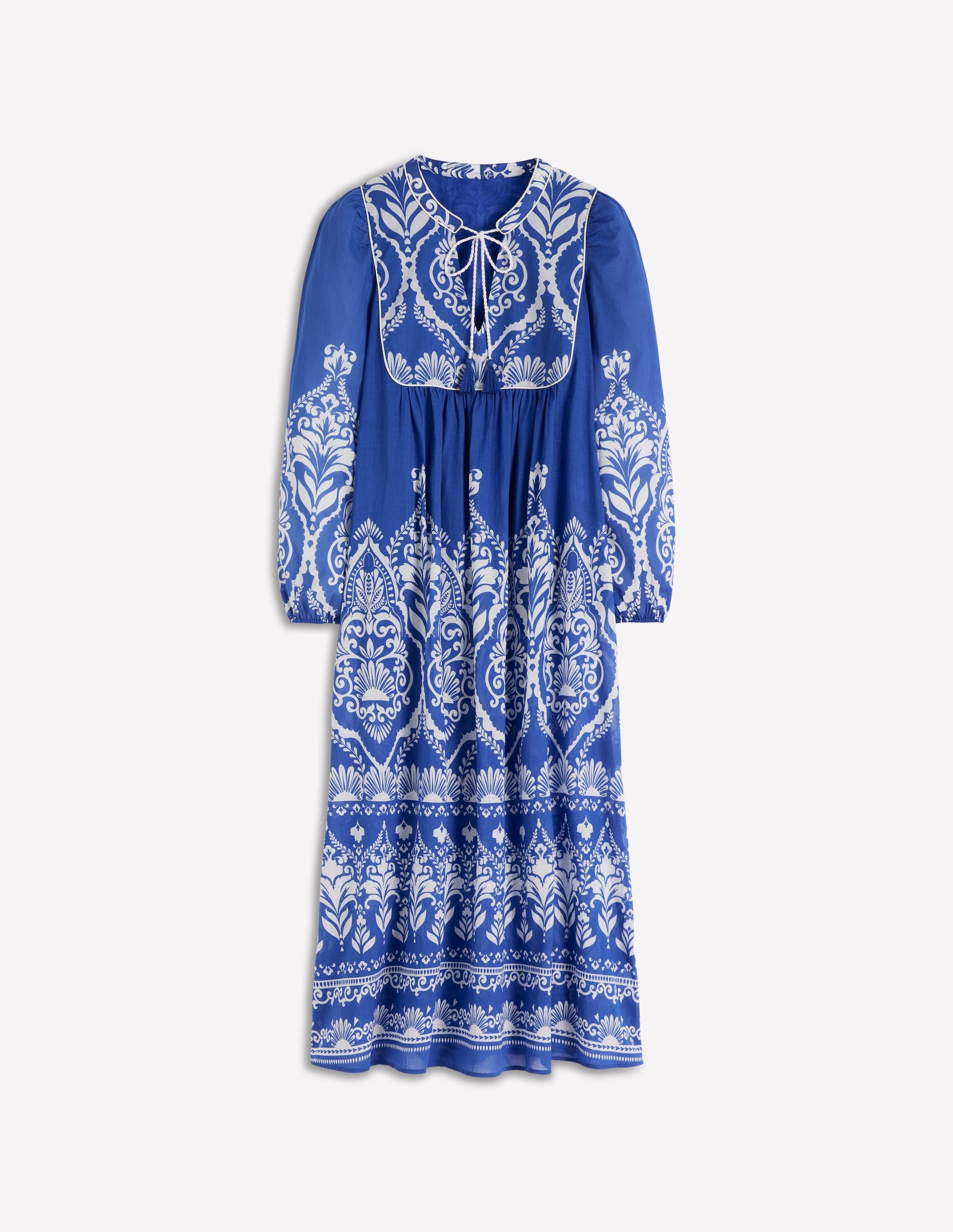 Boho Tie Neck Kaftan